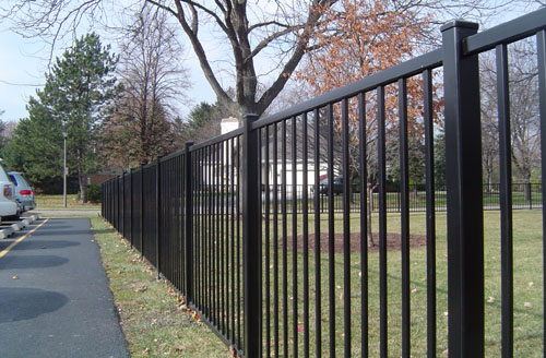 aluminum fence in wheaton
